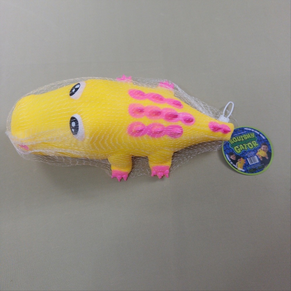 PPNC Squishy Chomp‎ Chomp Gator Kids OS Yellow NWT Sensory Toy